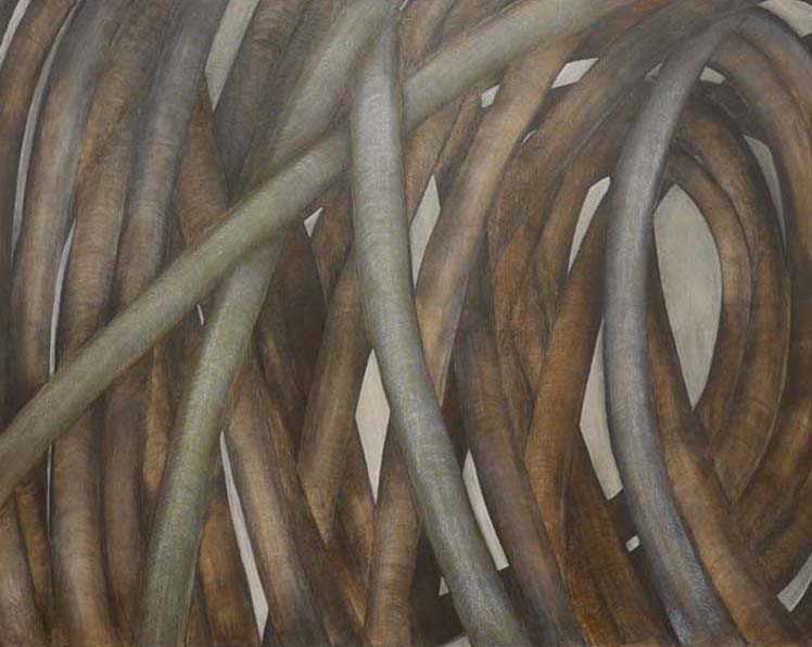 Mischtechnik auf Leinwand